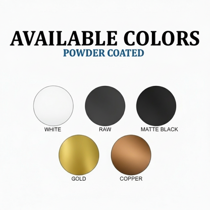 Custom Metal Address Sign | Modern House Numbers