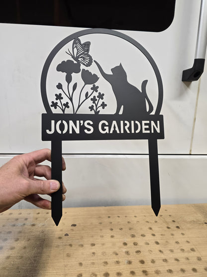 Metal Sign | Custom Garden Sign
